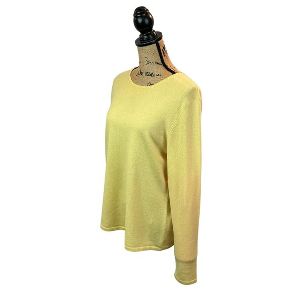 Marshall Fields 2-Ply Cashmere Sweater Womens XL NWT - Picture 5 of 11